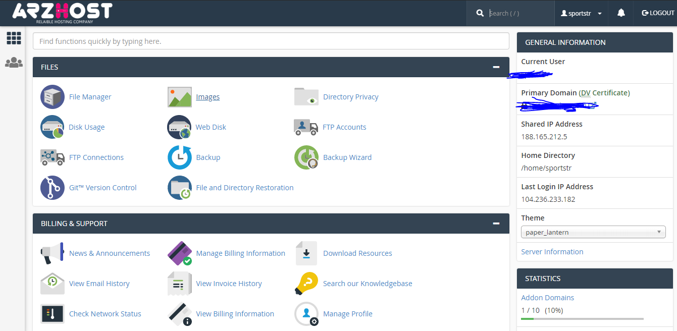 how to add addon domain in cpanel