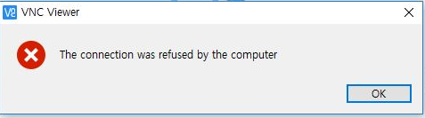 VNC The Connection Was Refused By The Computer