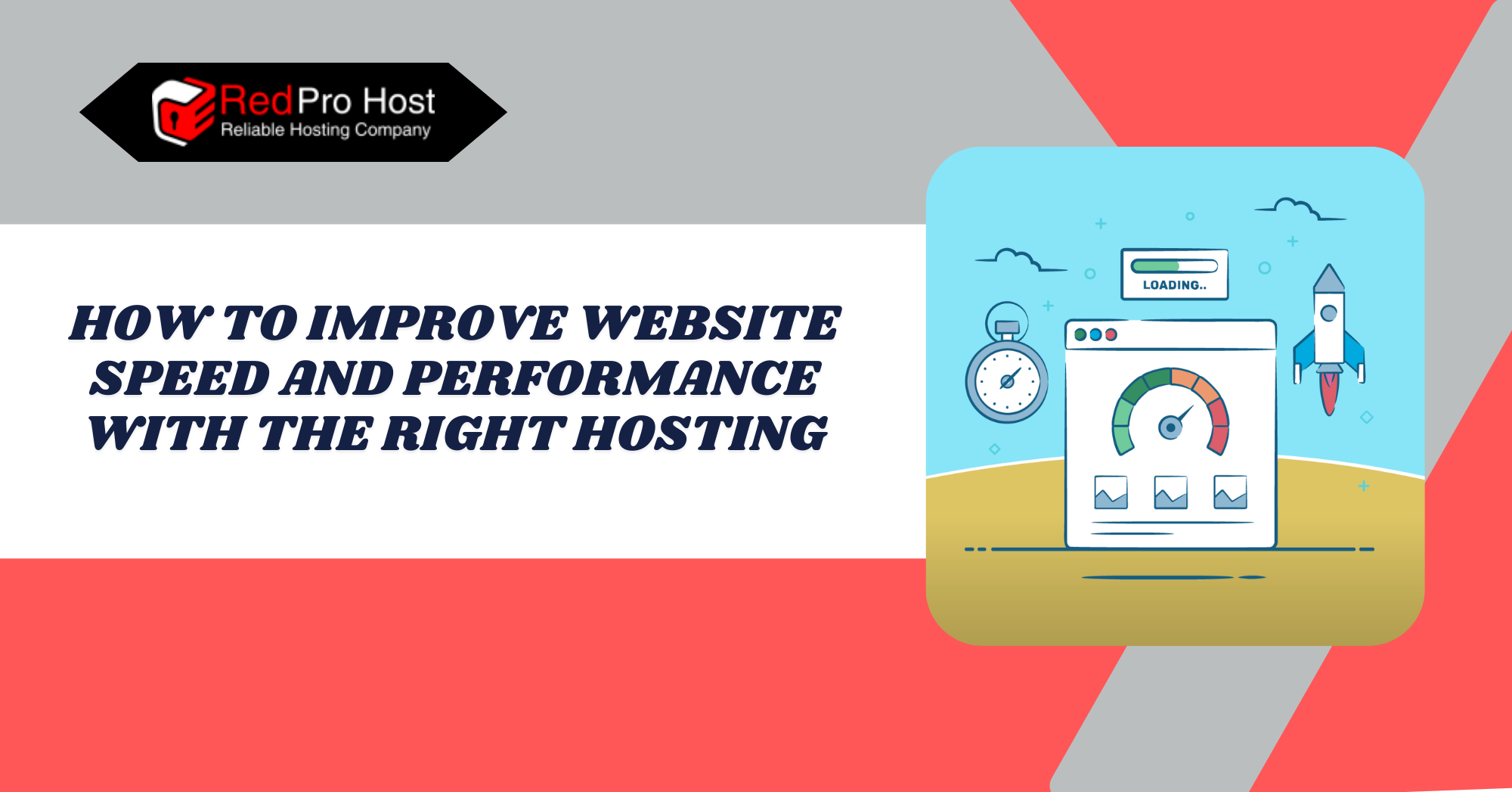 How to Improve Website Speed and Performance with the Right Hosting
