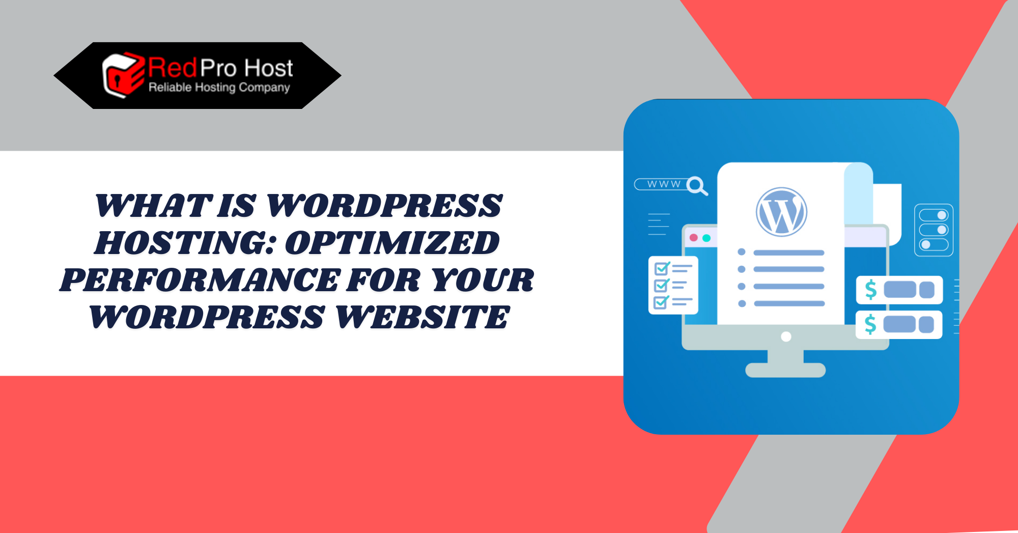 What is WordPress Hosting Optimized Performance for Your WordPress Website
